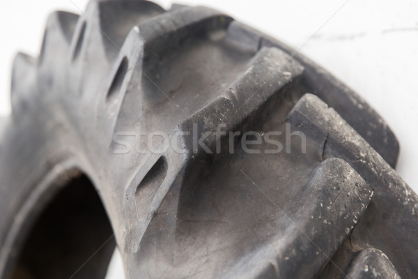 close up of truck wheel tire Stock photo © dolgachov