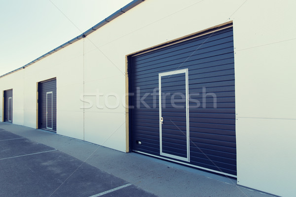 garage or warehouse Stock photo © dolgachov