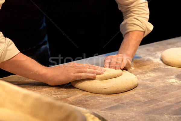 Foto stock: Chef · padeiro · cozinhar · padaria · comida