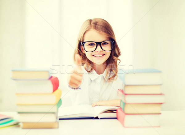 学生 少女 勉強 学校 教育 ストックフォト © dolgachov