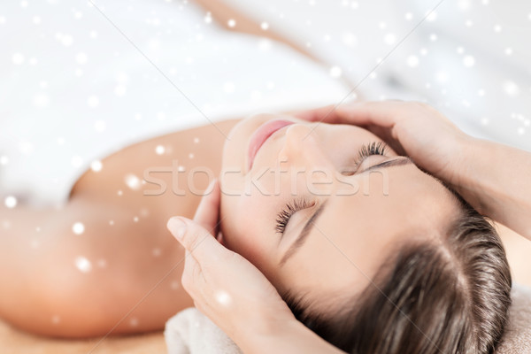 Piękna młoda kobieta spa piękna zdrowia ludzi Zdjęcia stock © dolgachov