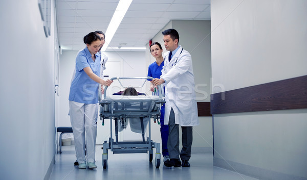 Foto stock: Paciente · hospital · emergencia · profesión · personas