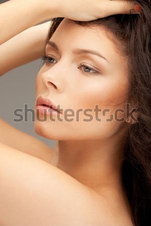 [[stock_photo]]: Belle · femme · lumineuses · portrait · photos · femme