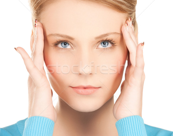 unhappy woman Stock photo © dolgachov