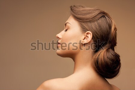 beautiful woman Stock photo © dolgachov