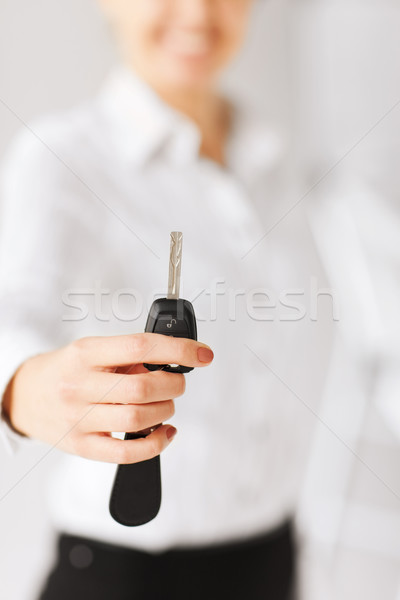 Foto stock: Mujer · mano · negocios · bancario