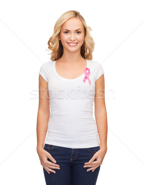 女性 ピンク がん 認知度 リボン 医療 ストックフォト © dolgachov