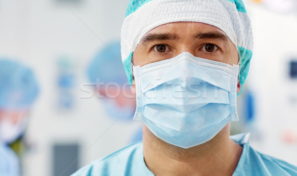 Stockfoto: Chirurg · operatiekamer · ziekenhuis · chirurgie · geneeskunde · mensen