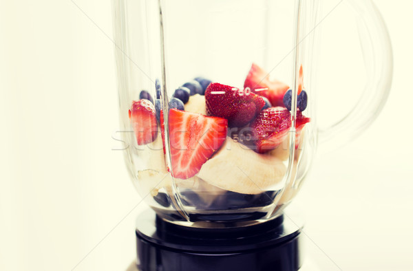 ブレンダー シェーカー 果物 液果類 健康的な食事 ストックフォト © dolgachov