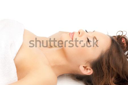 Belle femme spa salon photos femme corps [[stock_photo]] © dolgachov