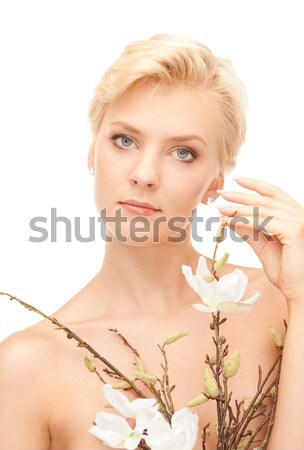 business woman with the noose Stock photo © dolgachov