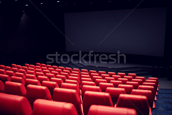 Film theater bioscoop lege gehoorzaal entertainment Stockfoto © dolgachov