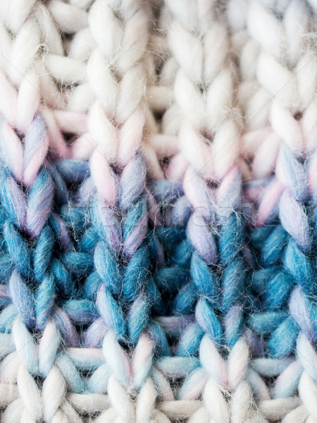 Tricotat articol lucru de mana iarnă Imagine de stoc © dolgachov