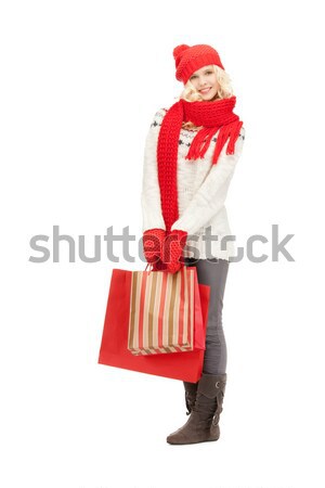 Jong meisje foto vrouw meisje gelukkig Stockfoto © dolgachov