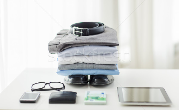 Közelkép hivatalos ruházat személyes üzlet stílus Stock fotó © dolgachov