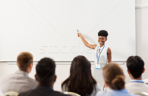 Groupe de gens affaires conférence conférence éducation personnes [[stock_photo]] © dolgachov