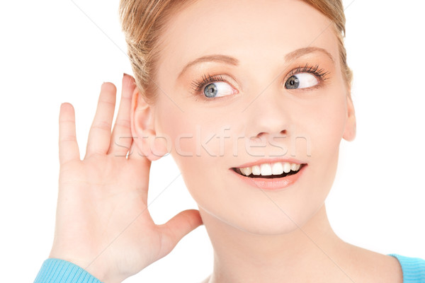 gossip Stock photo © dolgachov