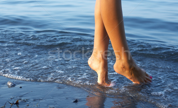 day at the beach Stock photo © dolgachov