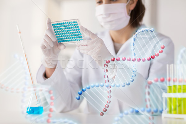 Foto stock: Científico · prueba · laboratorio · ciencia