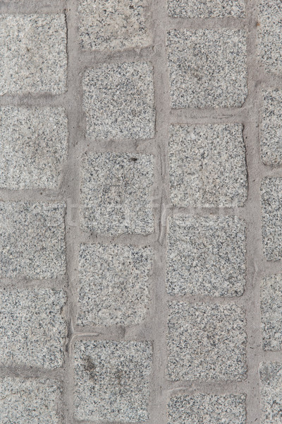 close up of paving stone or facade tile texture Stock photo © dolgachov