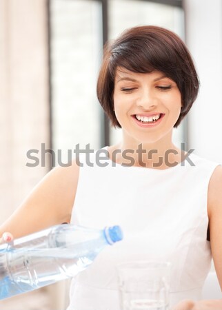 Foto stock: Mujer · teléfono · oficina · negocios · ira