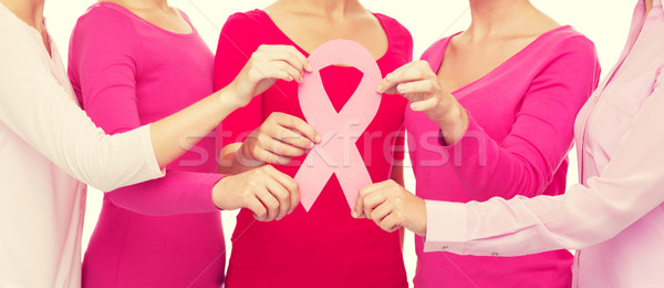 Mujeres cáncer conciencia salud Foto stock © dolgachov