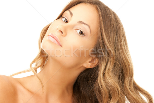 lovely woman Stock photo © dolgachov