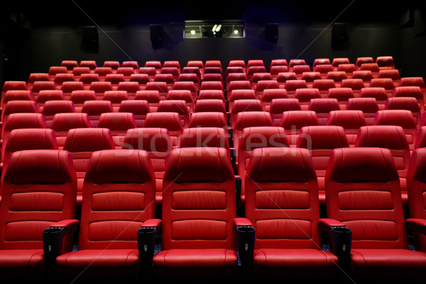Film színház üres auditórium szórakoztatás szabadidő Stock fotó © dolgachov
