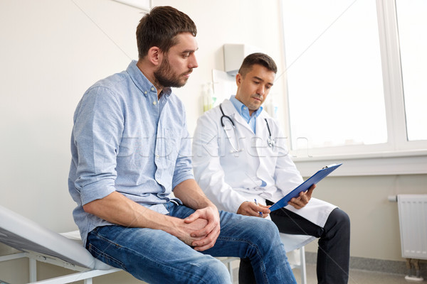 Médecin homme santé problème hôpital médecine [[stock_photo]] © dolgachov