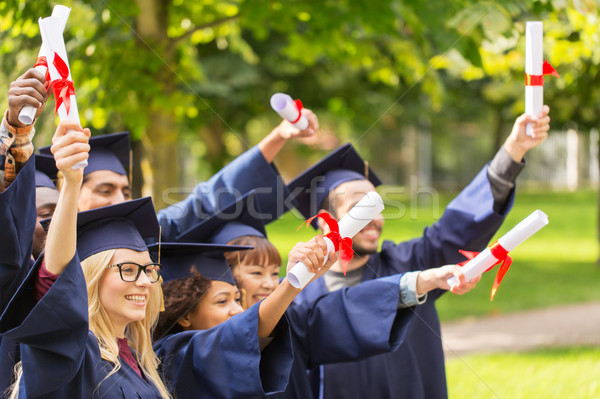 Zdjęcia stock: Szczęśliwy · studentów · edukacji · ukończeniu · ludzi · grupy