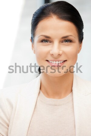 удивление ярко фотография счастливым женщину служба Сток-фото © dolgachov