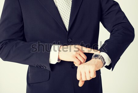 Szczęśliwy mężczyzna gej para trzymając się za ręce Zdjęcia stock © dolgachov