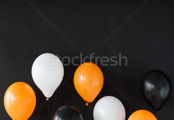 Stockfoto: Lucht · ballonnen · halloween · verjaardagsfeest · vakantie · decoratie