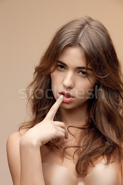 beautiful woman Stock photo © dolgachov