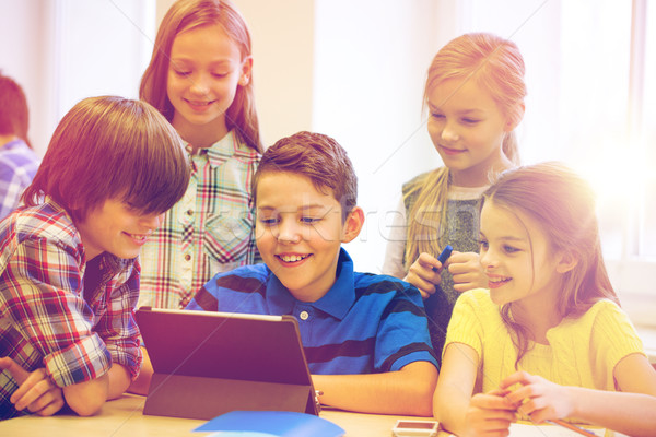 Stockfoto: Groep · school · kinderen · klas · onderwijs