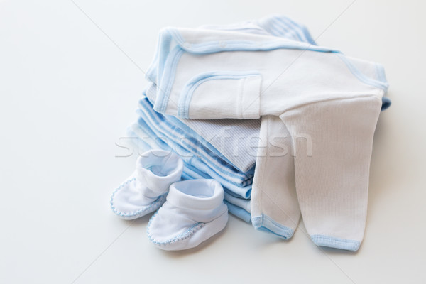 Bebek erkek elbise tablo Stok fotoğraf © dolgachov