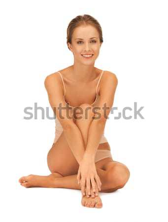 Meztelen nő kép egészséges szexi boldog Stock fotó © dolgachov