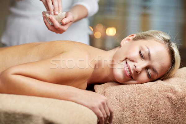 Foto d'archivio: Donna · massaggio · spa · persone