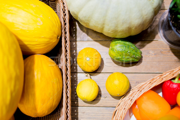 Légumes table marché ferme vente [[stock_photo]] © dolgachov