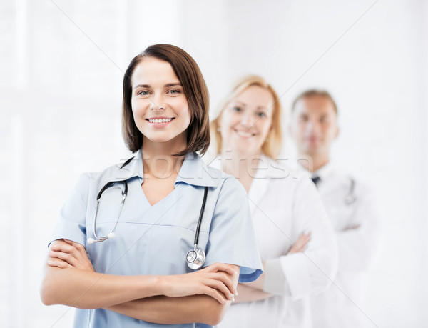 Stock photo: group of medical workers