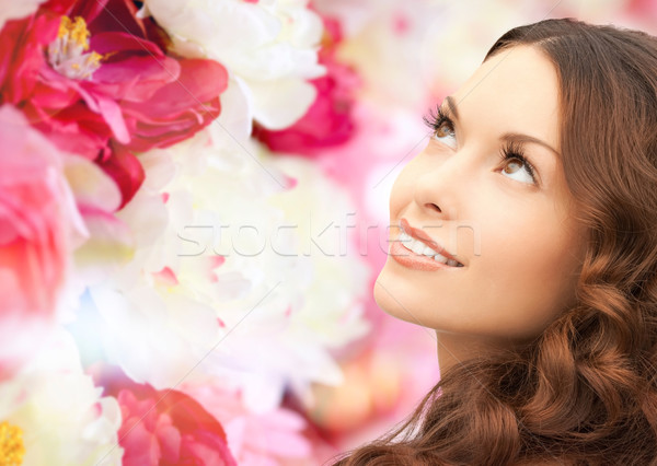 Hermosa cara belleza personas salud Foto stock © dolgachov
