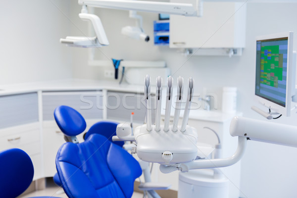 Dental clinica ufficio attrezzature mediche medicina odontoiatria Foto d'archivio © dolgachov