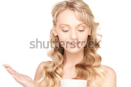 lovely woman Stock photo © dolgachov