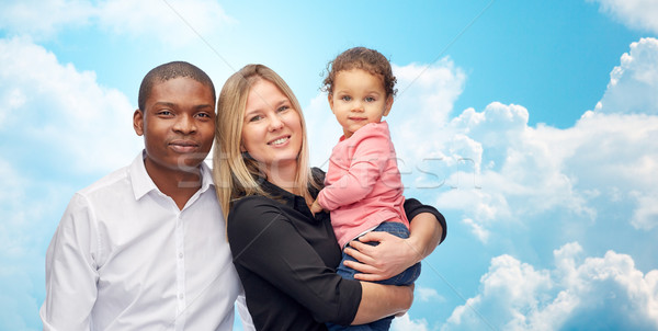 Zdjęcia stock: Szczęśliwy · rodziny · mały · dziecko · dzieci · wyścigu