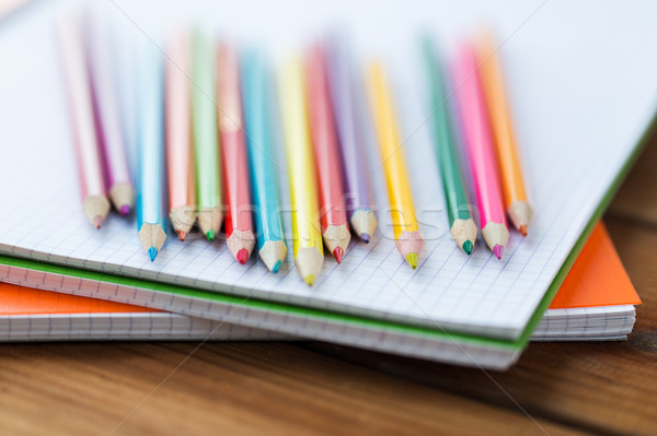 Stockfoto: Krijtjes · kleur · potloden · kunst · school