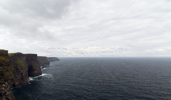 cliffs of moher and atlantic ocean in ireland Stock photo © dolgachov
