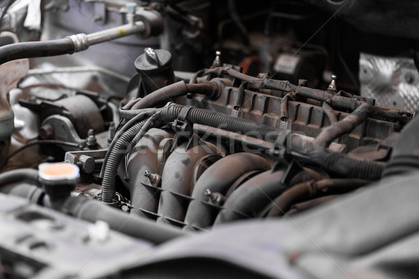 car engine close up Stock photo © dolgachov