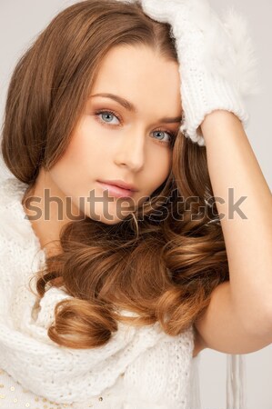 Stock photo: beautiful woman in casual clothes