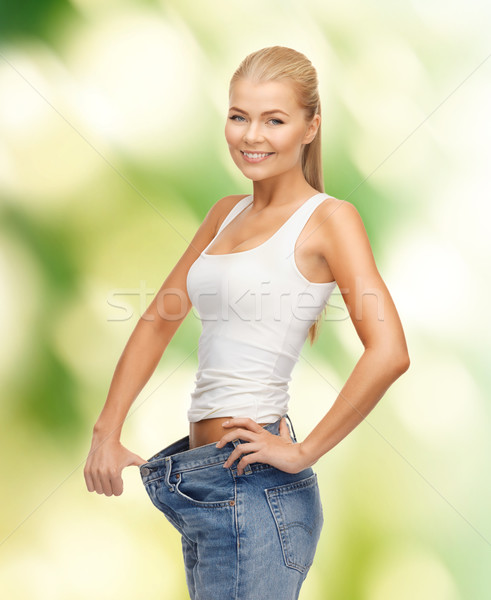 Femme grand pants photos [[stock_photo]] © dolgachov