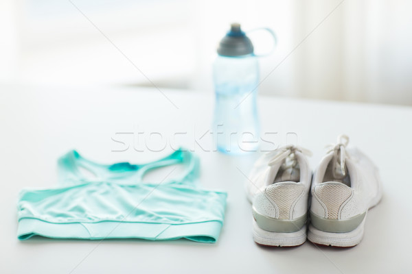 Сток-фото: женщины · спортивная · одежда · бутылку · набор · спорт